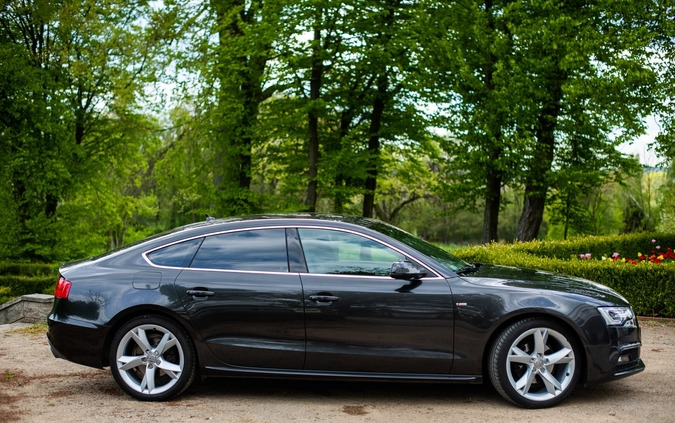 Audi A5 cena 58900 przebieg: 169000, rok produkcji 2012 z Lipno małe 67